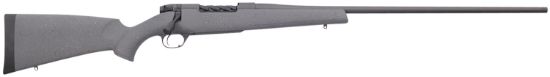 Picture of Weatherby Mhu01n300wr6t Mark V Hunter 300 Wthby Mag 3+1 26" Barrel, Cobalt Cerakote Metal Finish, Black Speckled Urban Gray Synthetic Stock 