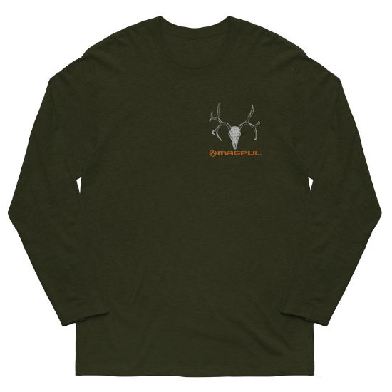 Picture of Magpul Mag1233-316-S Muley Olive Drab Cotton Long Sleeve Small 