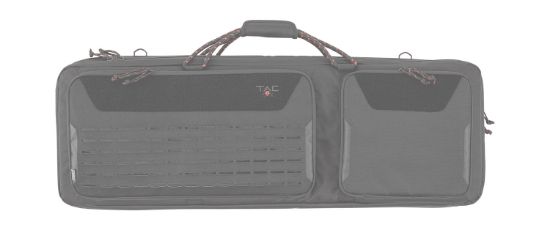 Picture of Tac Six 10838 Unit Tactical Case Black 600D Polyester 2 Rifles 