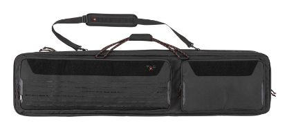 Picture of Tac Six 10834 Unit Tactical Case Black 600D Polyester 2 Rifles 