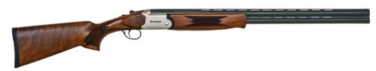 Picture of Mossberg 75471 Silver Reserve 12 Gauge With 28" Matte Blued Barrel, 3" Chamber, 2Rd Capacity, Satin Silver Engraved Metal Finish & Satin Black Walnut Stock Right Hand (Full Size) 