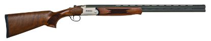 Picture of Mossberg 75478 Silver Reserve 28 Gauge With 26" Matte Blued Barrel, 2.75" Chamber, 2Rd Capacity, Satin Silver Engraved Metal Finish & Satin Black Walnut Stock Right Hand (Full Size) 