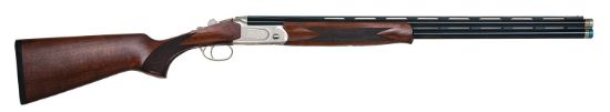 Picture of Mossberg 75480 Gold Reserve 410 Gauge With 26" Polished Blued Barrel, 3" Chamber, 2Rd Capacity, Polished Silver Metal Engraved Finish & Satin Black Walnut Stock Right Hand (Full Size) 