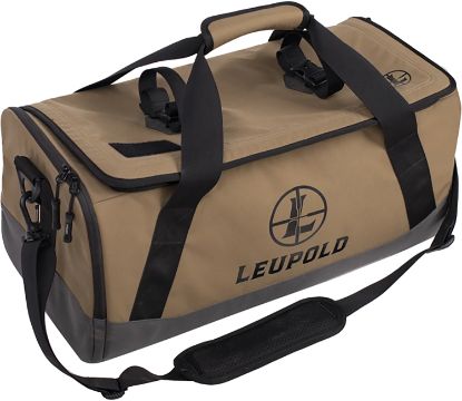 Picture of Leupold 182402 Optics Go Gear Tan/Black Nylon Duffle Bag 21" Long 