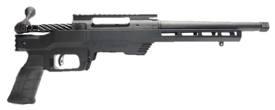 Picture of Savage Arms 57797 110 Pcs 6.5 Creedmoor 10+1 10.50" Matte Black Carbon Steel /Black Rubber Grips Left Hand 