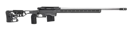 Picture of Savage Arms 57889 Impulse Elite Precision 6Mm Creedmoor 10+1 26" Stainless Barrel, Matte Black Nitride Rec, Gray Cerakote Adjustable Mdt Acc Aluminum Chassis Stock 