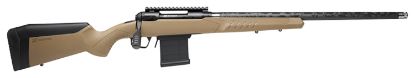 Picture of Savage Arms 57941 110 Carbon Tactical 308 Win 10+1 22" Carbon Fiber Wrapped Barrel, Matte Black Metal, Flat Dark Earth Fixed Accustock With Accufit 