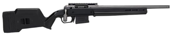 Picture of Savage Arms 57735 110 Hunter Full Size 6.5 Creedmoor 5+1 18" Tungsten Gray Cerakote Threaded Barrel, Drilled & Tapped W/Picatinny Rail Steel Receiver, M-Lok Forend, Black Magpul Hunter Synthetic Stock