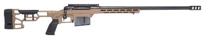 Picture of Savage Arms 57694 110 Precision 6.5 Prc 7+1 24", Matte Black Rec/Barrel, Flat Dark Earth Cerakote Mdt Lss Xl Chassis, Polymer Grip 