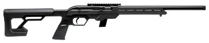 Picture of Savage Arms 45114 64 Precision 22 Lr 10+1 16.50" Matte Black Threaded Heavy Carbon Steel Barrel, Drilled & Tapped Carbon Steel Receiver, M-Lok Compatible Forend, Black Synthetic Chassis Stock 