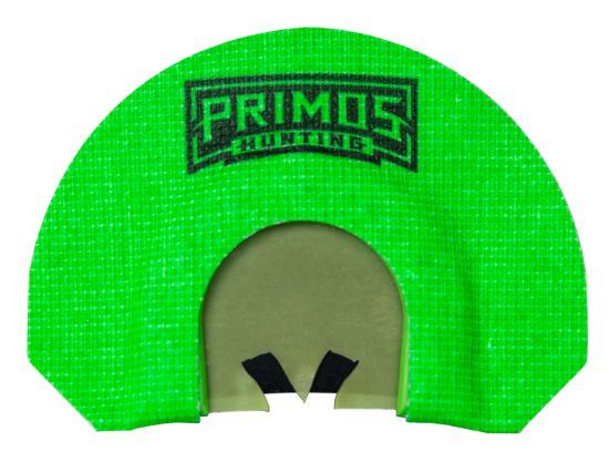 Picture of Primos Ps1264 The Karen Diaphragm Call Triple Reed Turkey Hen Sounds Attracts Turkey Green Plastic 