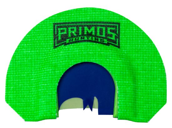 Picture of Primos Ps1266 The Blair Diaphragm Call Turkey Hen Sounds Attracts Turkey Green Plastic 