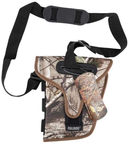 Picture of Bulldog Dcban6 Bandolier Shoulder Realtree Aphd Fits 5.50-6.50" Barrel Belt 1.50" Wide Ambidextrous 