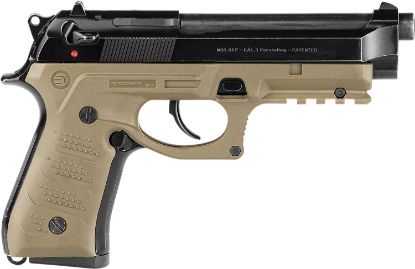 Picture of Recover Tactical Bc2-02 Grip & Rail System Tan Polymer Picatinny For Most Beretta 92 & M9 Models 
