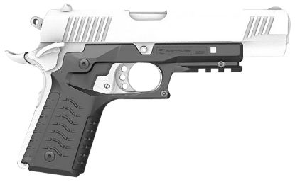 Picture of Recover Tactical Cc3h-01 Grip & Rail System Black Polymer Picatinny For Standard Frame 1911 