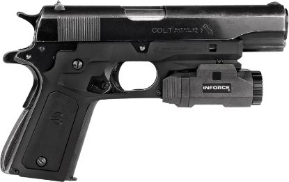 Picture of Recover Tactical Cc3p0104 Frame Grip Black Polymer Frame With Interchangeable Black & Gray Panels For Standard Frame 1911 