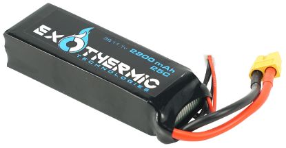 Picture of Exothermic Technologies Battery2200 Spare Battery Black 11.1 Volts Lithium Polymer 2200 Mah 