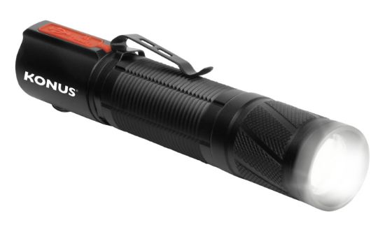 Picture of Konus 3931 Konuslight Rc-7 Black 1200 Lumens White Led 