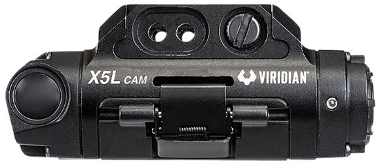 Picture of Viridian 9900019 X5lcam Gen 3 With Light, Green Laser And Hd Camera X Series Black 500 Lumens White Led/Green Laser/1920X1080 Hd Camera With Microphone 
