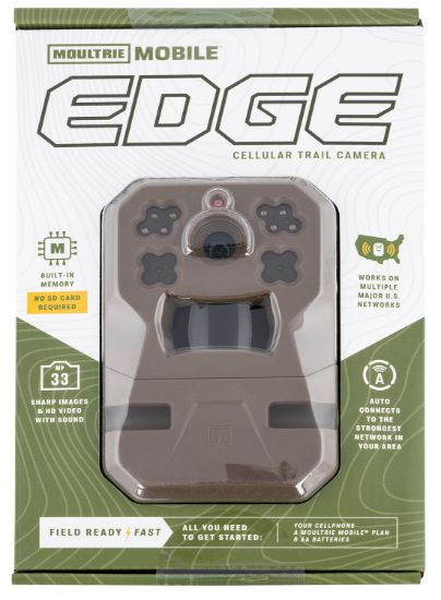 Picture of Moultrie Mcg14076 Mobile Edge Brown Compatible W/ Moultrie Mobile App Built In Memory (No Sd Card Required) Memory 