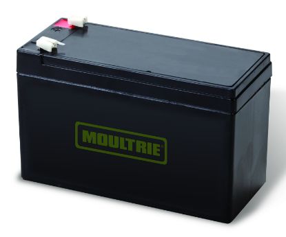 Picture of Moultrie Mca13093 12V Rechargeable Battery Black Compatible W/Moultrie Feeders 