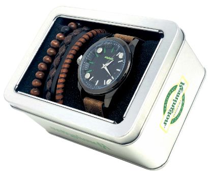 Picture of Remington By Camp Co Rmwst6 Remington Watch/Bracelet Gift Set Remington Green 