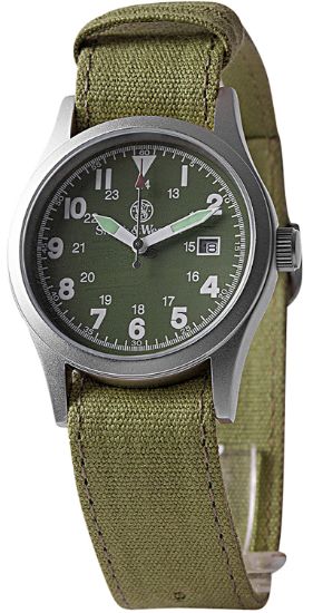 Picture of S&W Sww1464od Smith & Wesson Military Watch Olive Drab Green 