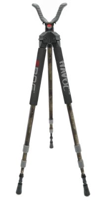 Picture of Bog-Pod 1100485 Havoc Tripod 22-50" High Veil Alpine Green Aluminum 