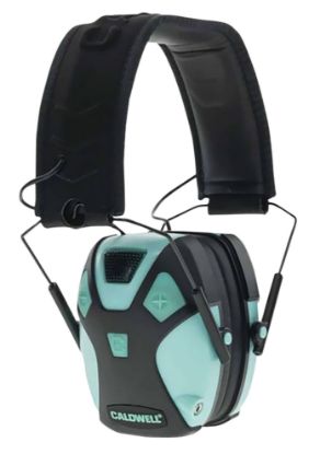 Picture of Caldwell 1101672 E-Max Pro 23 Db Over The Head Aqua Blue/Black Adult 