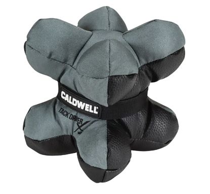 Picture of Caldwell 1102666 Tack Driver X Mini With Gray & Black Finish, Rubber Bottom, Plastic Pellet Filled, Weighs 1.50 Lbs & 5.50" W X 5.50" H X 5.50" D Dimensions 