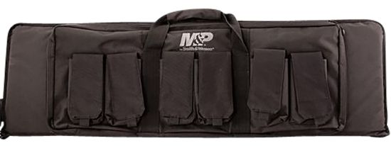 Picture of M&P Accessories 110025 Pro Tac Gun Case 42" Black Nylon W/ Full Length External Pocket & 6 Magazine Pouches 