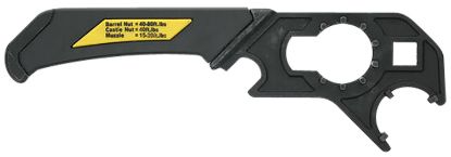 Picture of Wheeler 1099561 Professional Armorer's Wrench Black/Yellow Steel Ar Platform Firearm 1 Pieces 