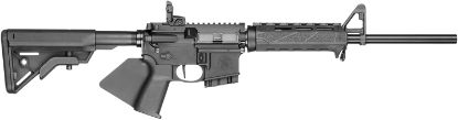 Picture of Smith & Wesson Volunteer Xv *Nj Compliant 5.56X45mm Nato 16" 10+1 Matte Black Rec Bcm M-Lok Handguard Black Fixed B5 Bravo Stock Black California Paddle Grip Right Hand 