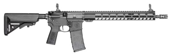 Picture of Smith & Wesson Volunteer Xv Pro 5.56X45mm Nato 16" 30+1 Matte Black Rec 15" M-Lok Handguard Black Adjustable B5 Sopmod Stock B5 Type 23 Grip Right Hand Includes 2" Rail Section & Magpul Rail Covers 