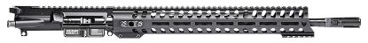 Picture of Patriot Ordnance Factory Minuteman Complete Upper 5.56X45mm Nato 16.50" Black Nitride Barrel Aluminum Black Anodized Receiver 14.50" M-Lok Handguard Lo Pro Di Gas Block (Mid Length) 