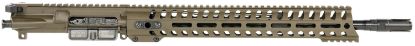 Picture of Patriot Ordnance Factory Minuteman Complete Upper 5.56X45mm Nato 16.50" Black Nitride Barrel Aluminum Patriot Brown Receiver 14.50" M-Lok Handguard Lo Pro Di Gas Block (Mid Length) 