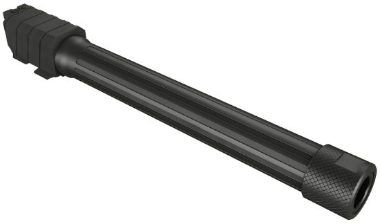 Picture of Century Arms Pacn0023 Mete Sfx 9Mm Luger Black Steel Fluted/Threaded Match Grade Barrel Fits Mete, Sfx Mete, Sfx Pro 