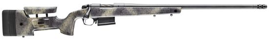 Picture of Bergara Rifles B14sm359cf B-14 Hmr Carbon Wilderness 6.5 Prc 3+1 24" Carbon Fiber Wrapped Barrel, Woodland Camo Molded With Mini-Chassis Stock, Right Hand 