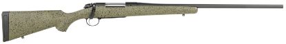 Picture of Bergara Rifles B14lm102c B-14 Hunter 7Mm Rem Mag 3+1 24", Graphite Black Cerakote Barrel, Softtouch Speckled Green Stock 