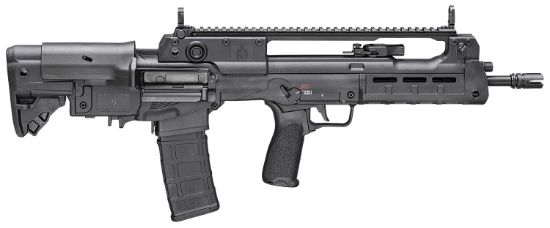 Picture of Springfield Armory Hl916556b Hellion Bullpup 5.56X45mm Nato 16" 30+1 Black Rec/Barrel Black 5 Position Adjustable With Cheek Riser Stock Black Bravo Mod 3 Grip Ambidextrous Hand 