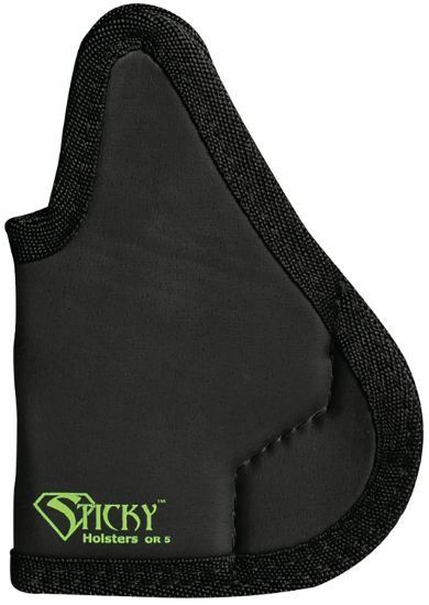 Picture of Sticky Holsters Or5 Or-5 Modified Black Cordura/Foam, Compatible W/Sig P365, Springfield Hellcat, Glock 42, Springfield Xds Ambidextrous 