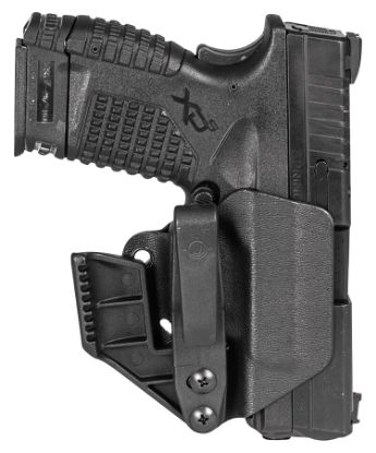 Picture of Mission First Tactical H2sfxdsaiwbm Minimalist Holster Iwb Black Polymer Belt Clip Fits Springfield Xd-S 9/40 3.30" Barrel Ambidextrous 