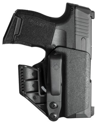 Picture of Mission First Tactical H2sg365aiwbm Minimalist Holster Iwb Black Polymer Belt Clip Fits Sig P365/P365xl Ambidextrous 