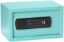 Picture of Bulldog Bd5012 Duo Digital Keypad/Biometric/Key Entry Teal Powder Coated Steel Holds 1 Handgun Led Keypad 