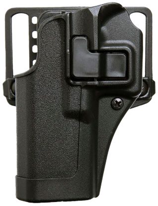 Picture of Blackhawk 410570Bkr Serpa Cqc Owb Size 70 Black Polymer Belt Loop/Paddle Fits Sig P365/P365xl Right Hand 