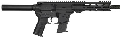 Picture of Cmmg Pe57a889dab Banshee Mk57 5.7X28mm 8" 20+1, Black, Eml7 M-Lok Handgaurd, Buffer Tube (No Brace), Oem Zeroed Accessories & Pistol Grip 