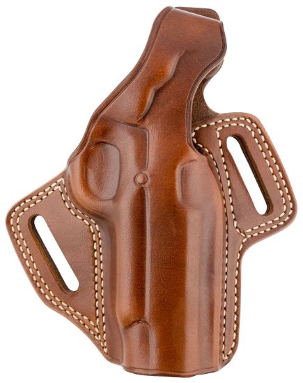 Picture of Galco Fl266r Fletch Owb Tan Leather Belt Slide Fits 4-4.25" 1911 Right Hand 