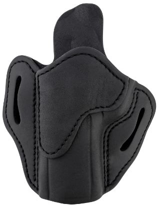 Picture of 1791 Gunleather Orbh24sbll Bh2.4 Optic Ready Owb 2.4 Stealth Black Leather Belt Slide Fits Walther Ppq/Sig P320/Springfield Xd-M Left Hand 