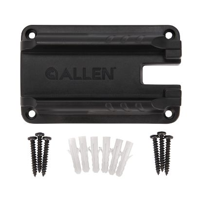 Picture of Allen 5648 Gun Ready Rail Handgun Magnet Black Metal Holds 1 Handgun 