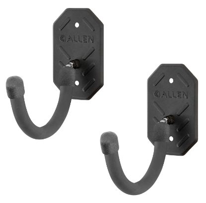 Picture of Allen 5652 Defender Hooks Black Steel Screw On 3.50" Long 2 Pk 